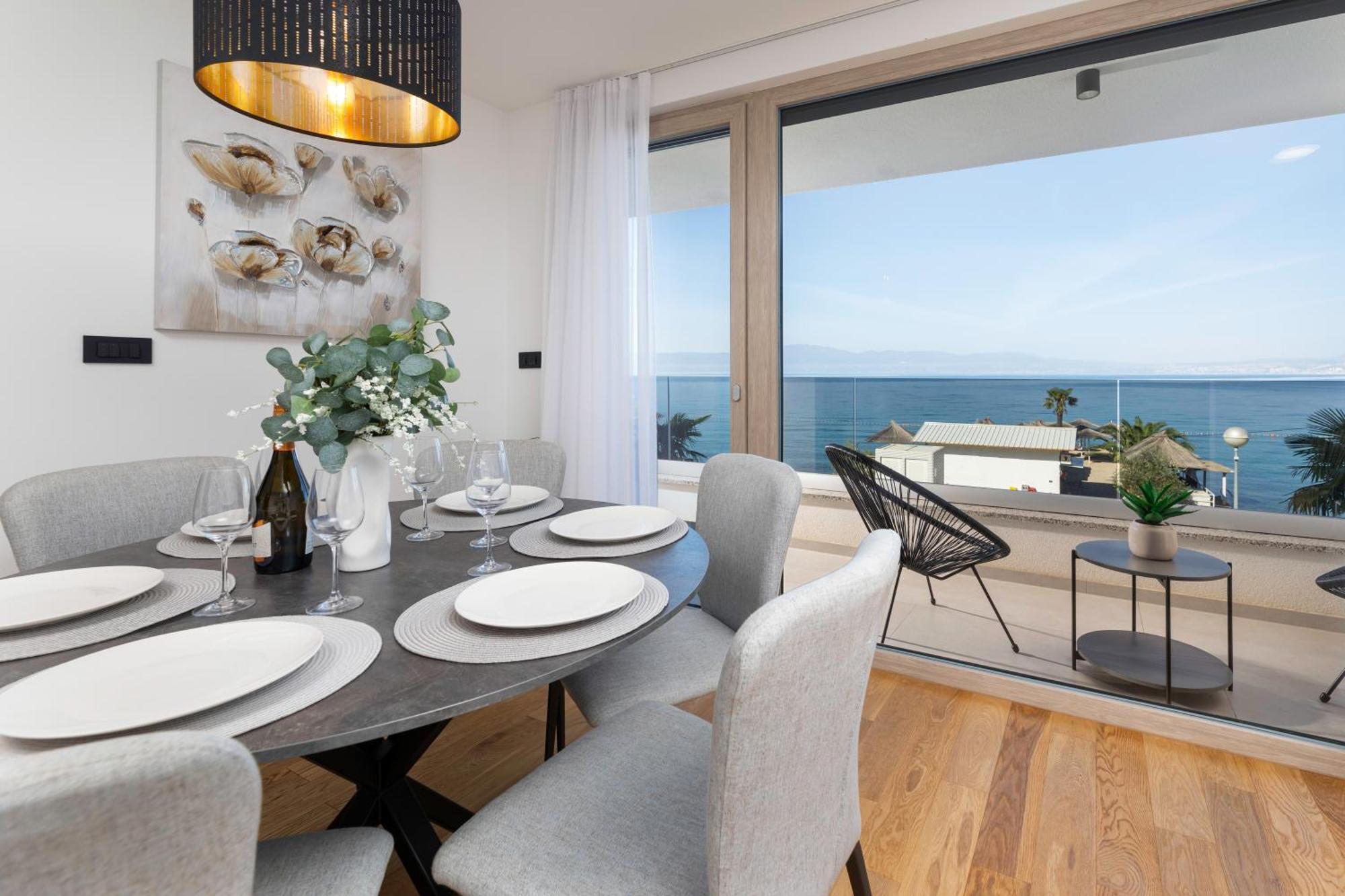 Villa Njivice Apartman Marina エクステリア 写真